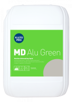 MD Alu Green сильнощелочное средство для машинной мойки посуды и изделий из алюминия, KiiltoClean (10 л.)